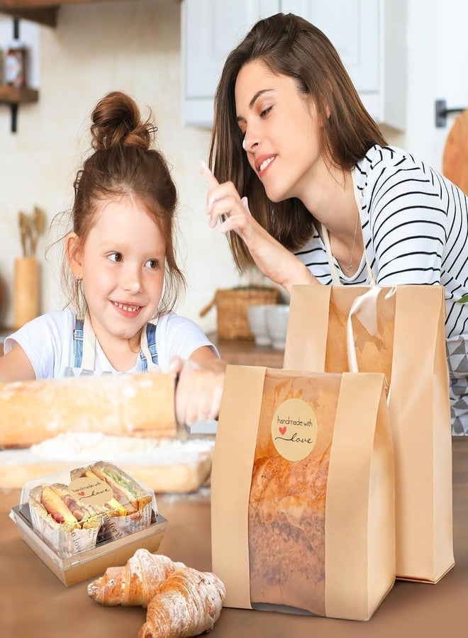 ماياترا ملصقات ماياترا المصنوعة يدوياً بحب، 500 قطعة - ملصقات ذاتية اللصق للمخابز والهدايا والتغليف والأعمال التجارية (عبوة من 3 قطع) - Image 4